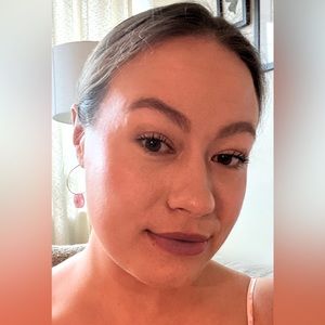 Perfect Mother’s Day gift! Gold hoop, Cherry Blossom 🌸 hoops!